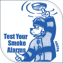 Test Your Smoke Alarm logo